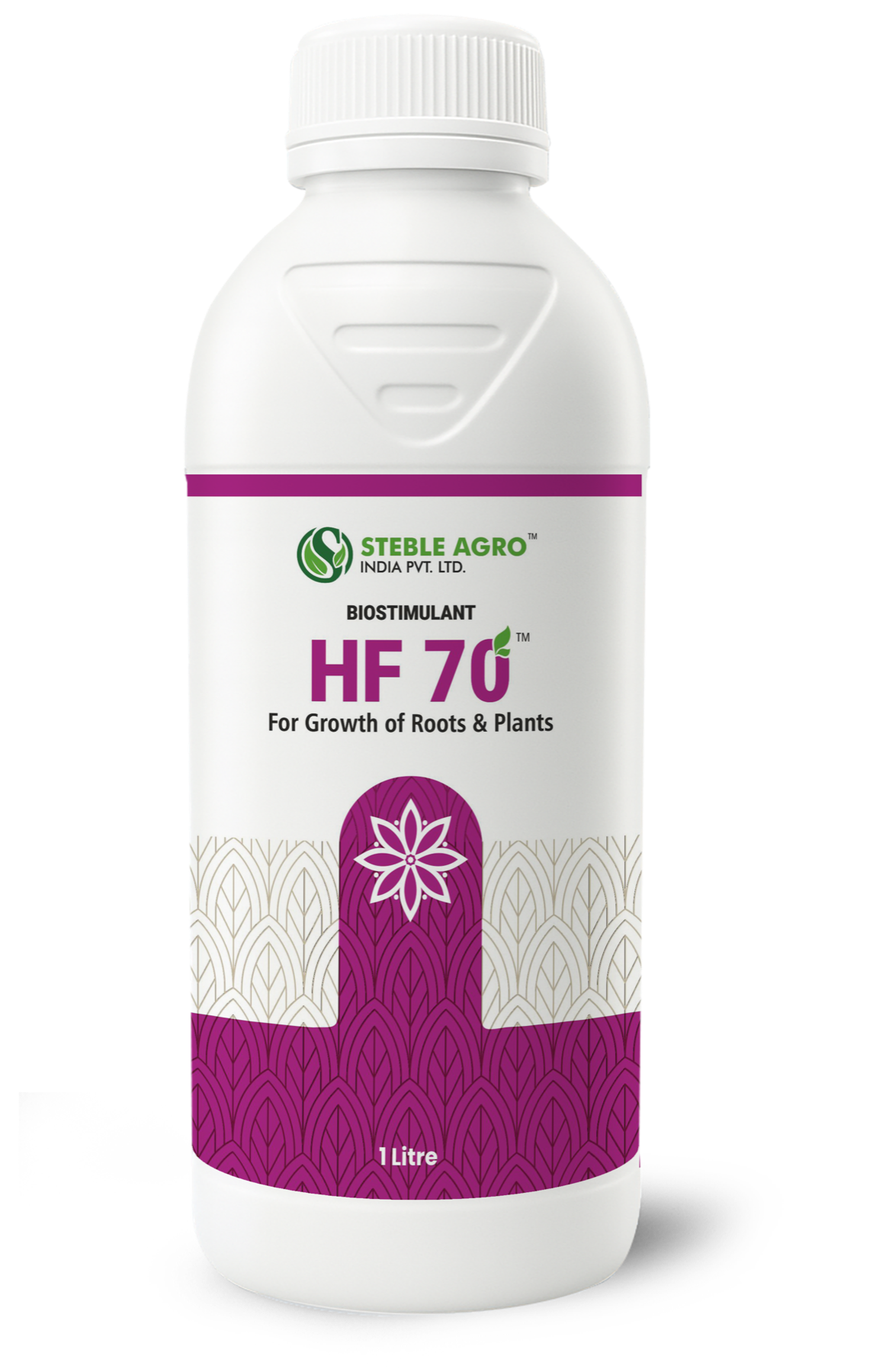 HF 70 biostimulant bottle